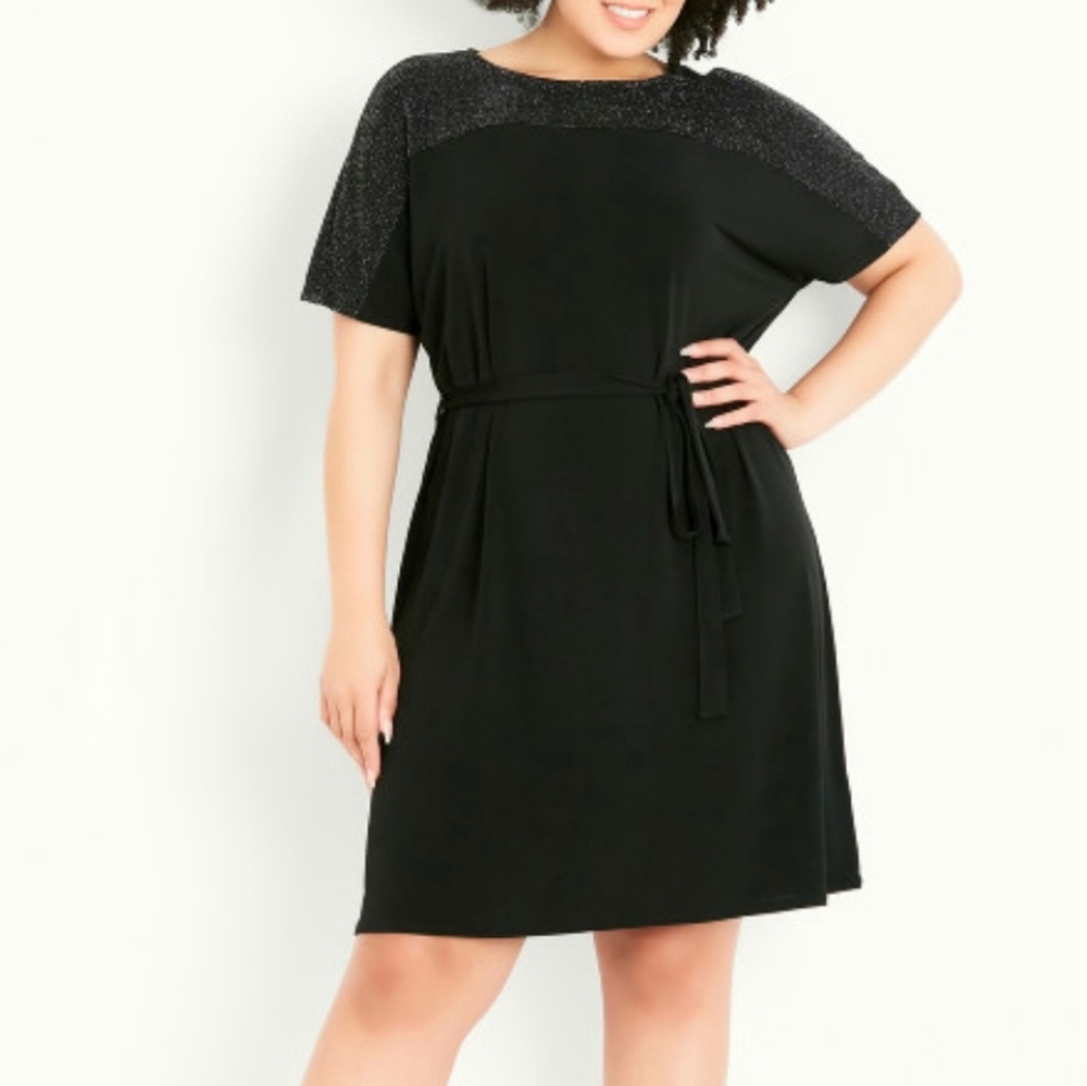NWT Evans Sparkle yoke Dress Size 22/24